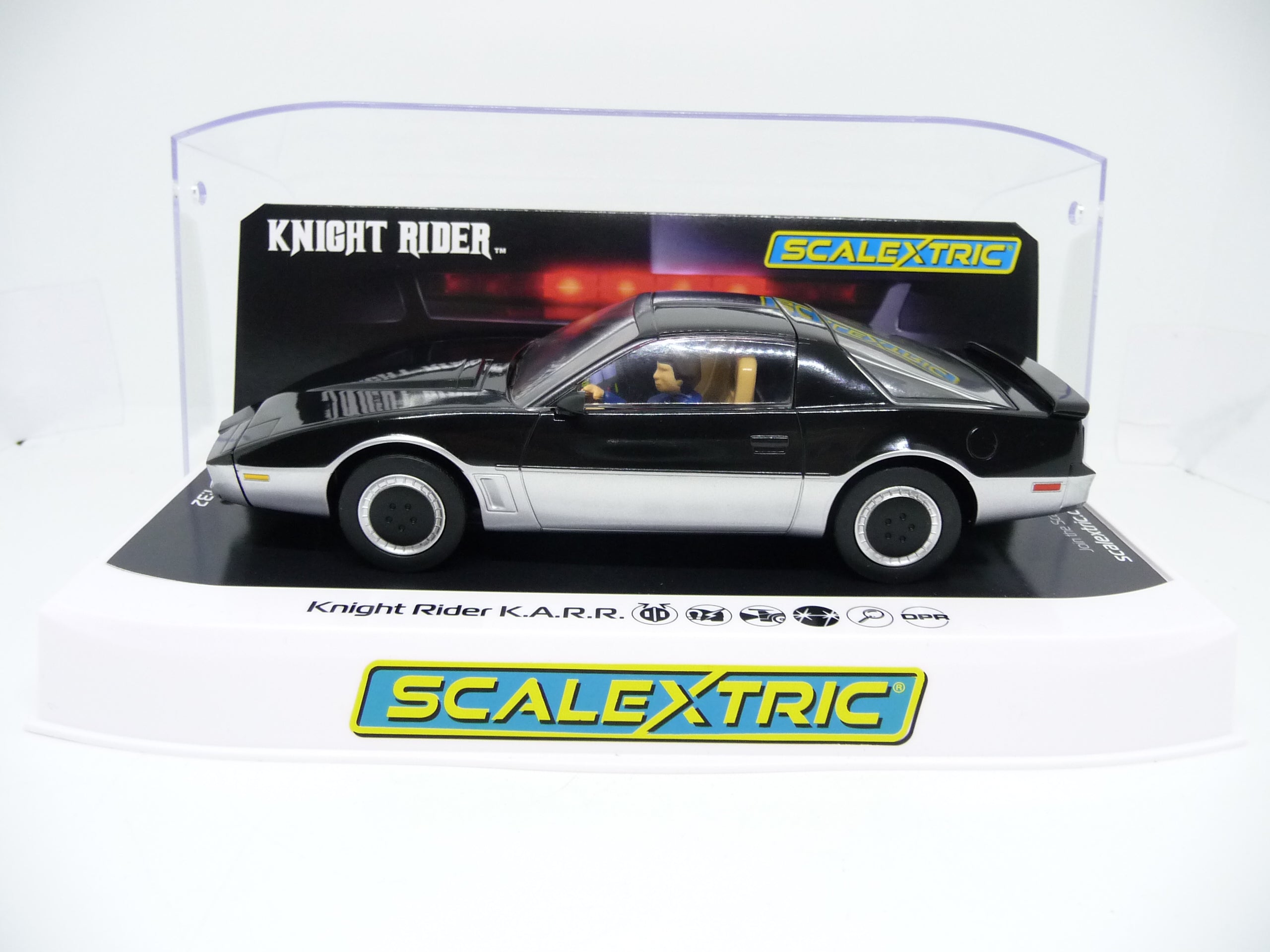 SCALEXTRIC - C4296 KNIGHT RIDER K A R R SLOT CAR ALSO SUITS CARRERA