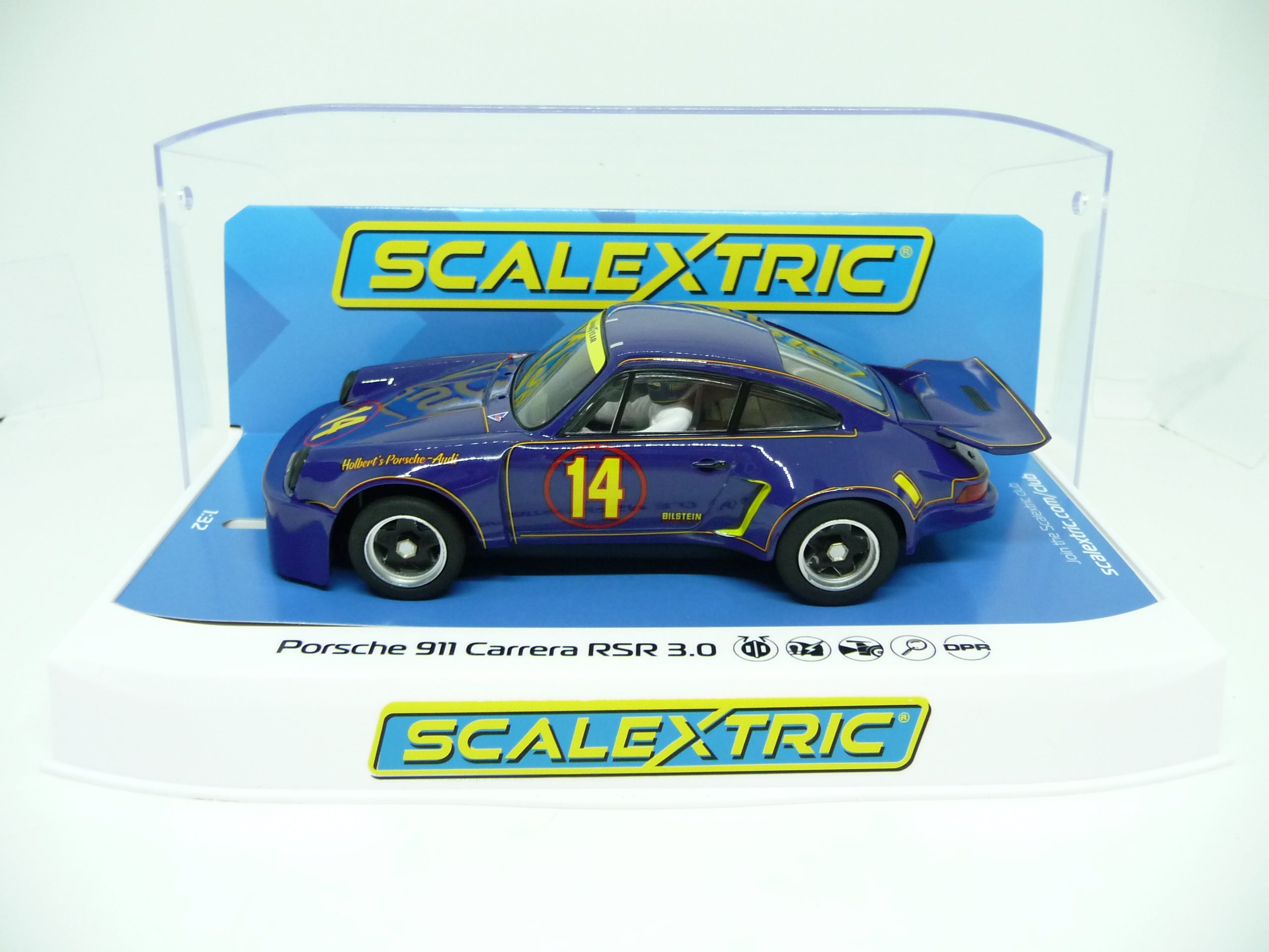 SCALEXTRIC - C4241 PORSCHE 911 CARRERA RSR TRANS AM 1974 AL HOLBERT SLOT CAR ALSO SUITS CARRERA