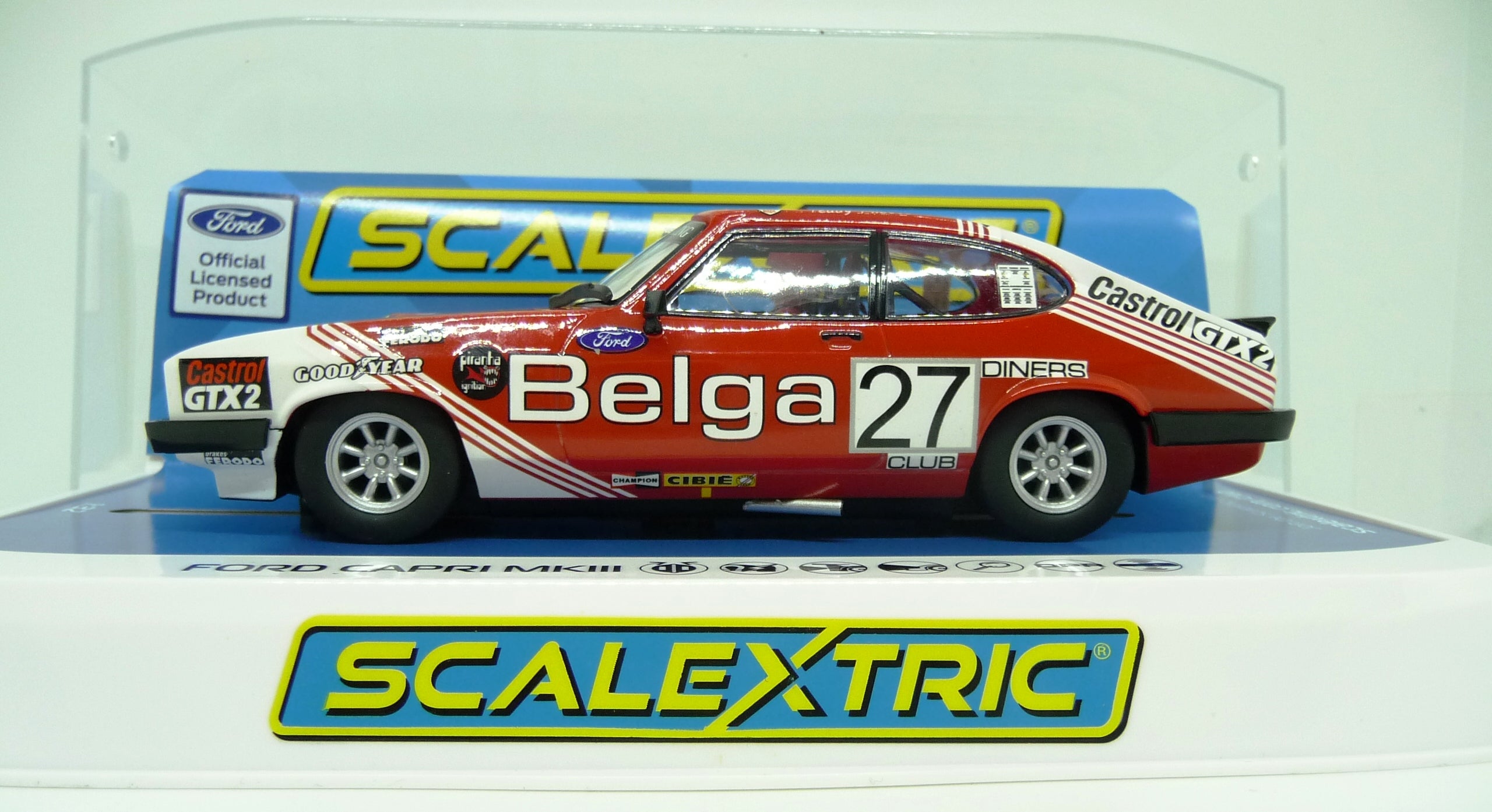 SCALEXTRIC - C4349 FORD CAPRI MKIII - SPA 24HRS 1978 WINNER