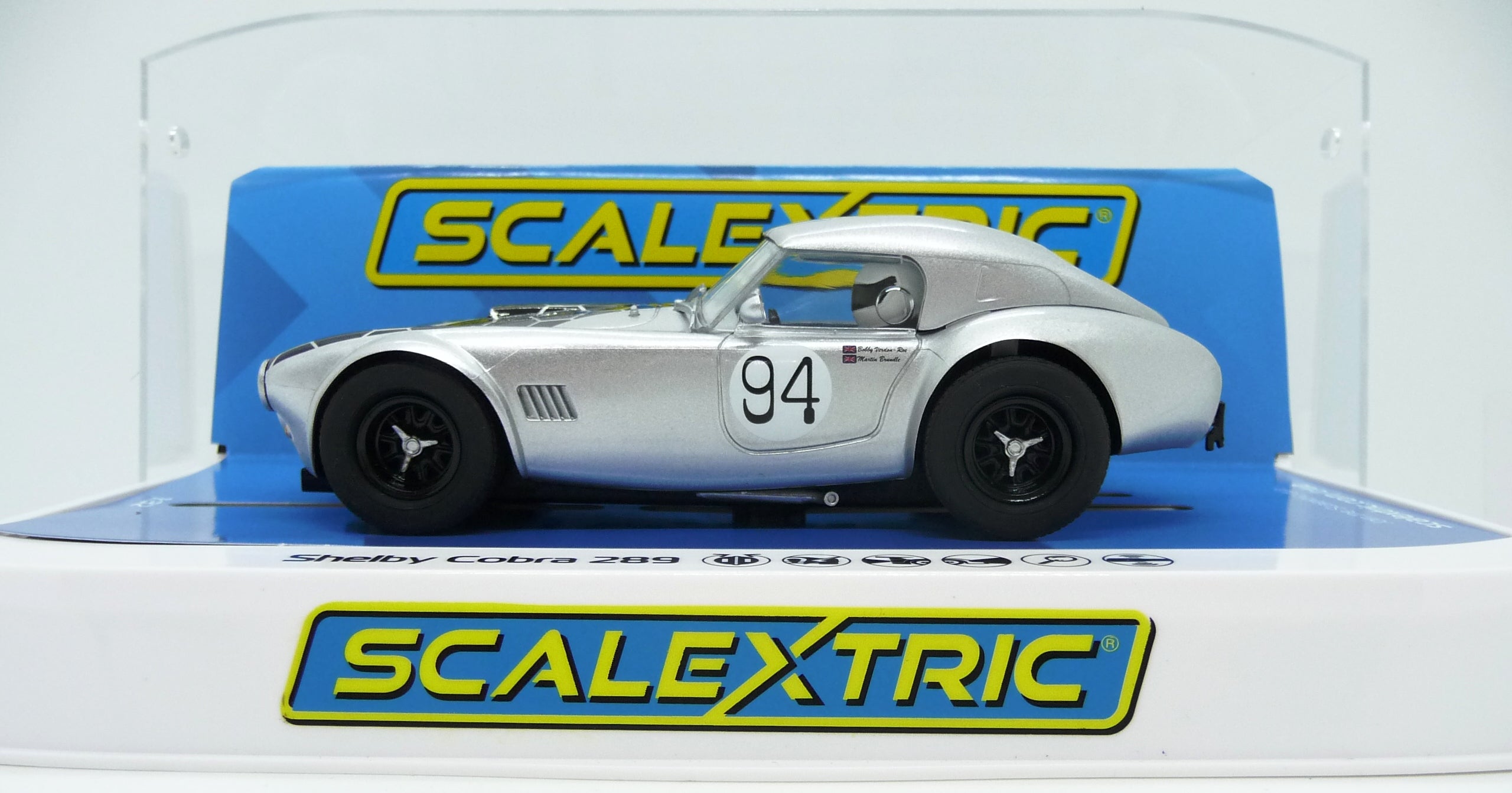 SCALEXTRIC - C4417 SHELBY COBRA 289 - CSX2201- SNAKE EYES