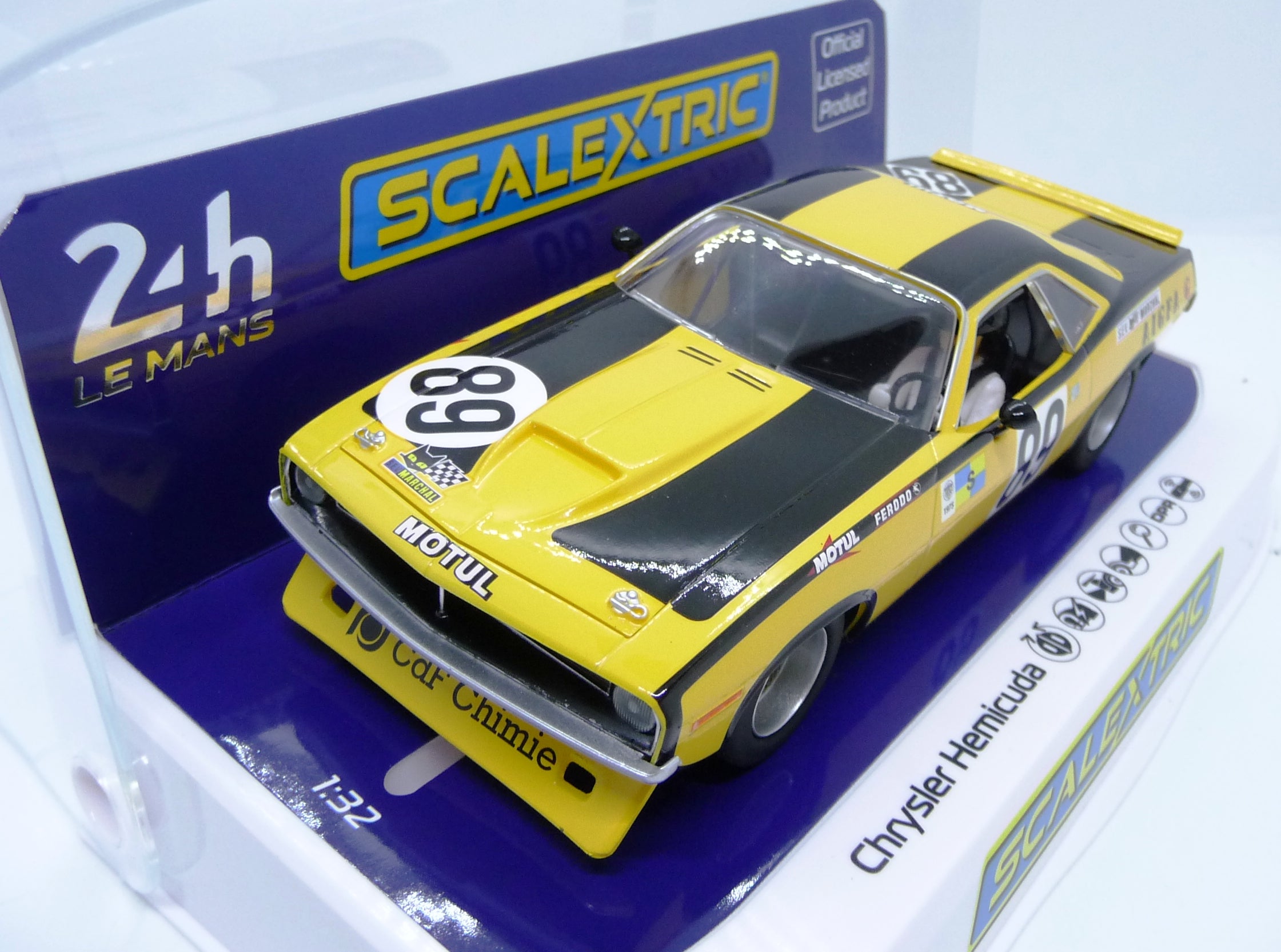 SCALEXTRIC - C4345 CHRYSLER HEMICUDA - LEMANS 1975