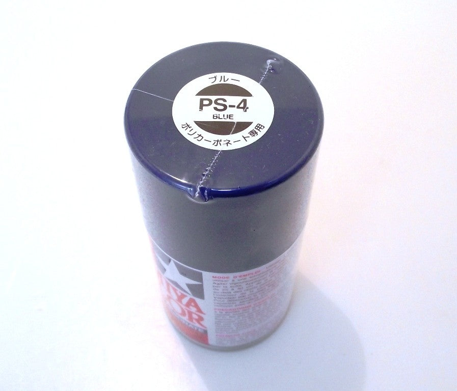 PS-4 TAMIYA POLYCARBONATE SPRAY PAINT  BLUE
