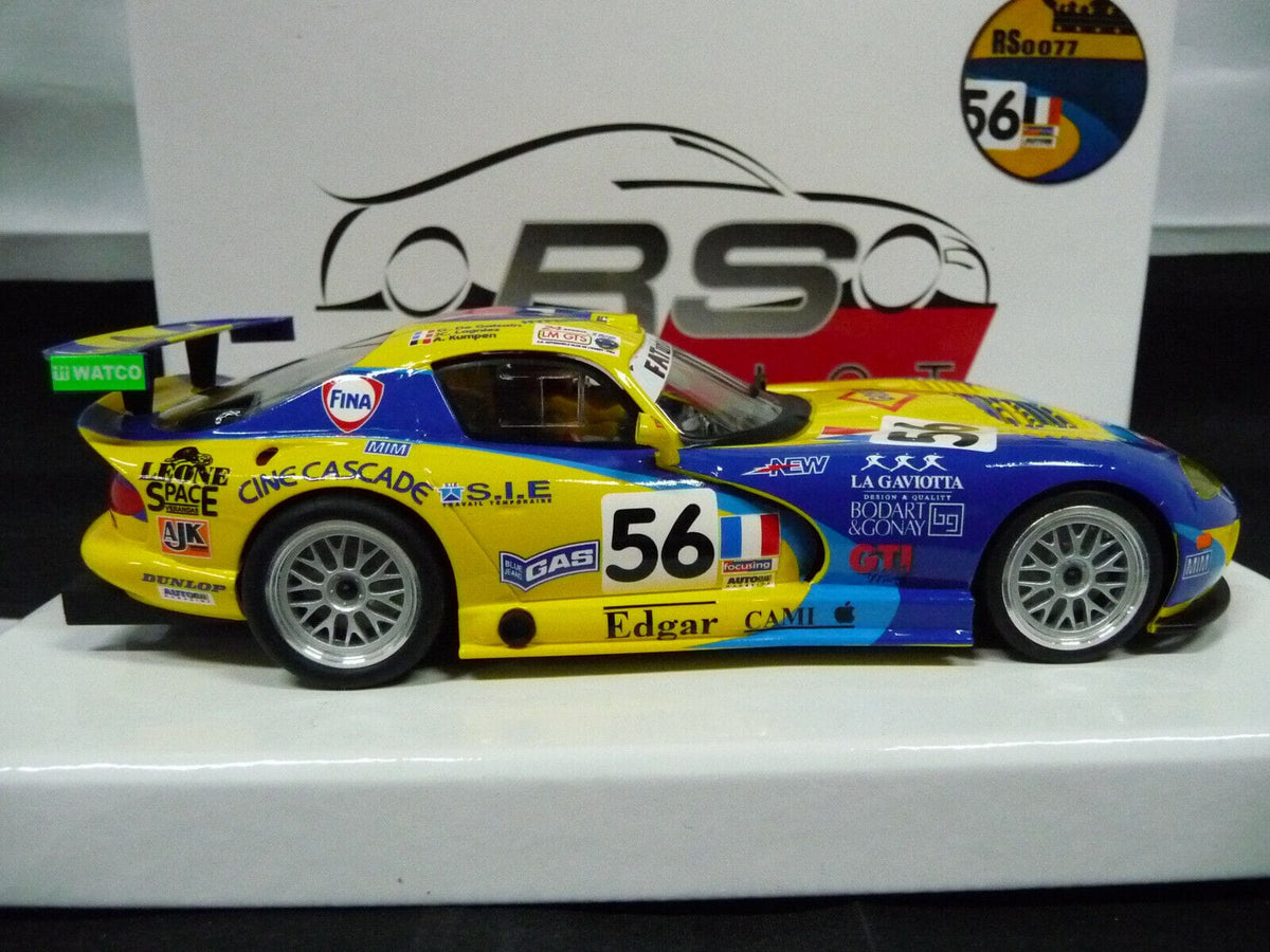 REVOSLOT - 1:32 RS0077 DODGE VIPER NO56 SLOT CAR ALSO SUITS SCALEXTRIC/CARRERA