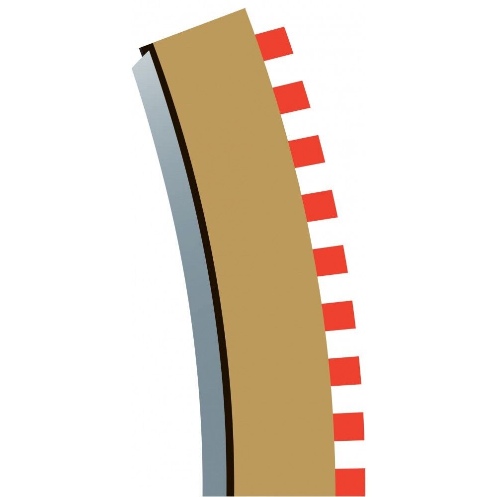 SCALEXTRIC - C8282 RAD 4 INNER BORDER/BARRIERS