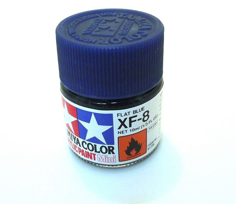 XF-8   TAMIYA ACRYLIC PAINT FLAT BLUE