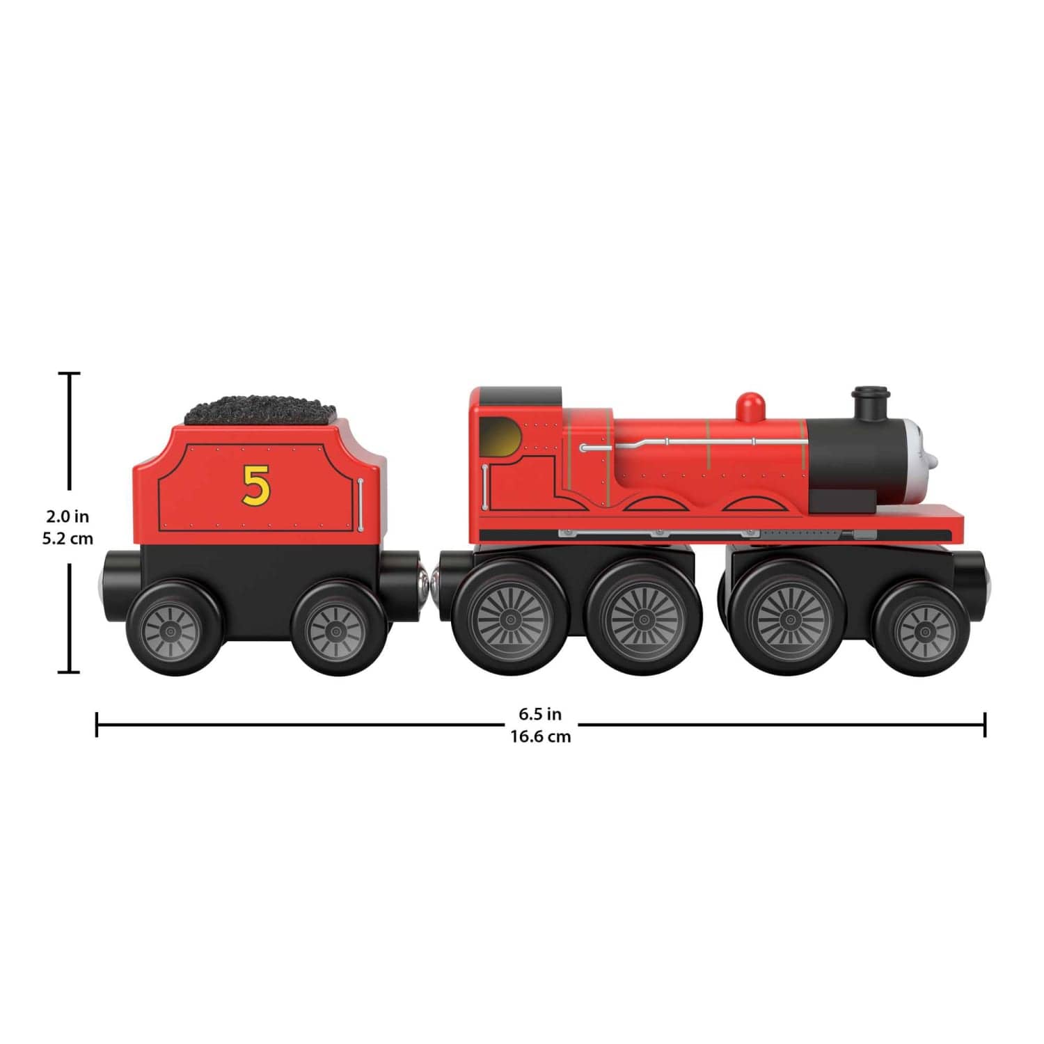 Thomas & Friends - Wooden Railway James Engine And Coal-Car