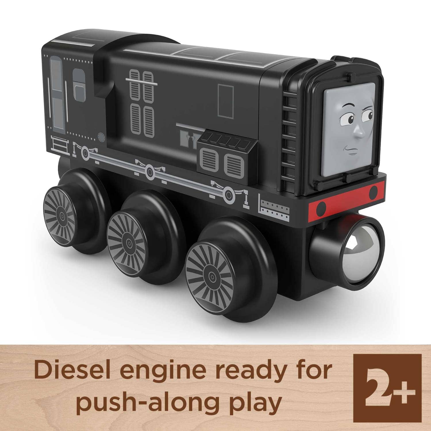 Thomas & Friends - Wooden Railway Diesel Engine Push-Along Train