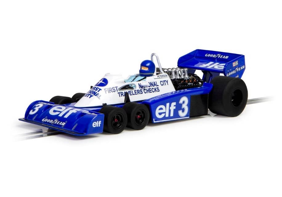 SCALEXTRIC - C4245 TYRRELL P34 1977 BELGIAN GRAND PRIX SLOT CAR ALSO SUITS CARRERA