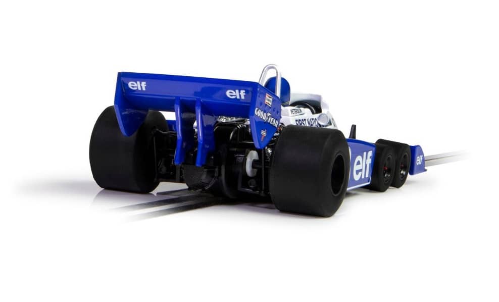 SCALEXTRIC - C4245 TYRRELL P34 1977 BELGIAN GRAND PRIX SLOT CAR ALSO SUITS CARRERA