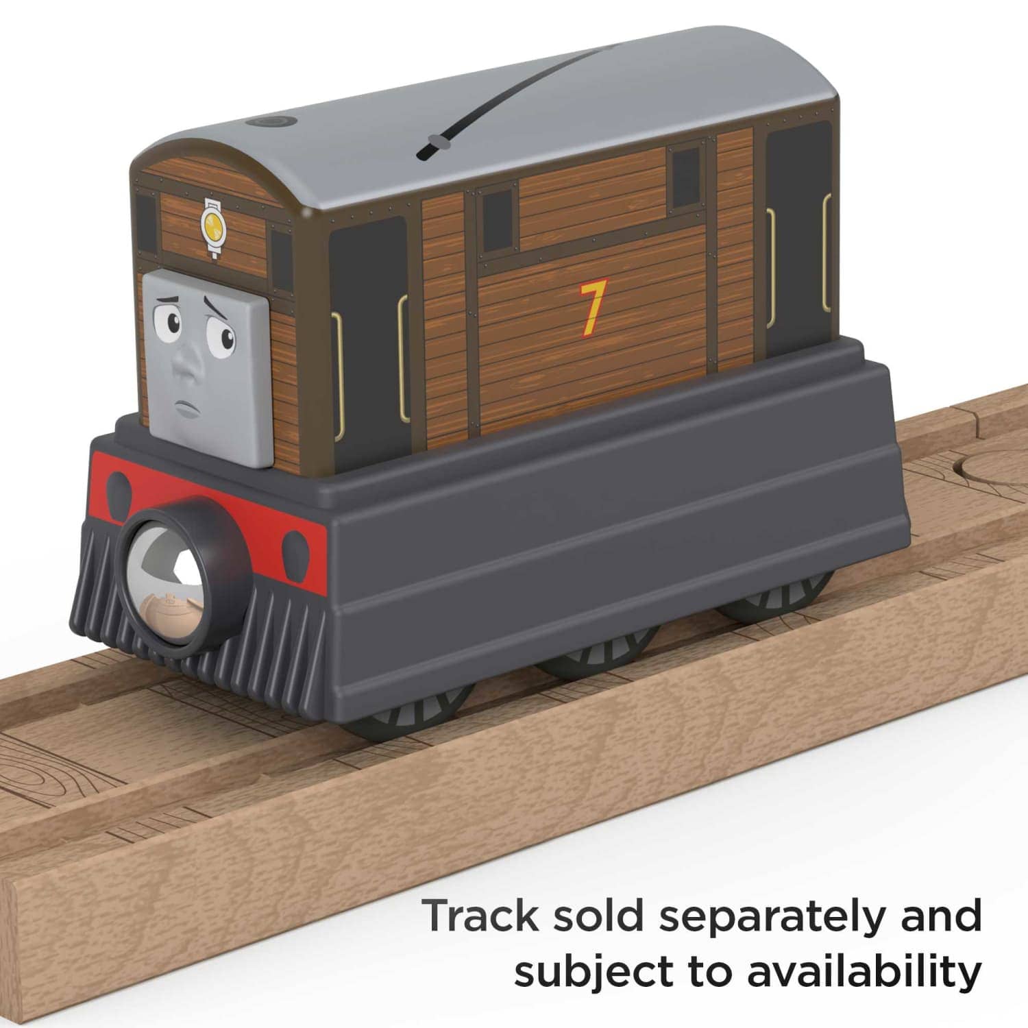 Fisher-Price - Thomas & Friends Wooden Railway Toby Engine